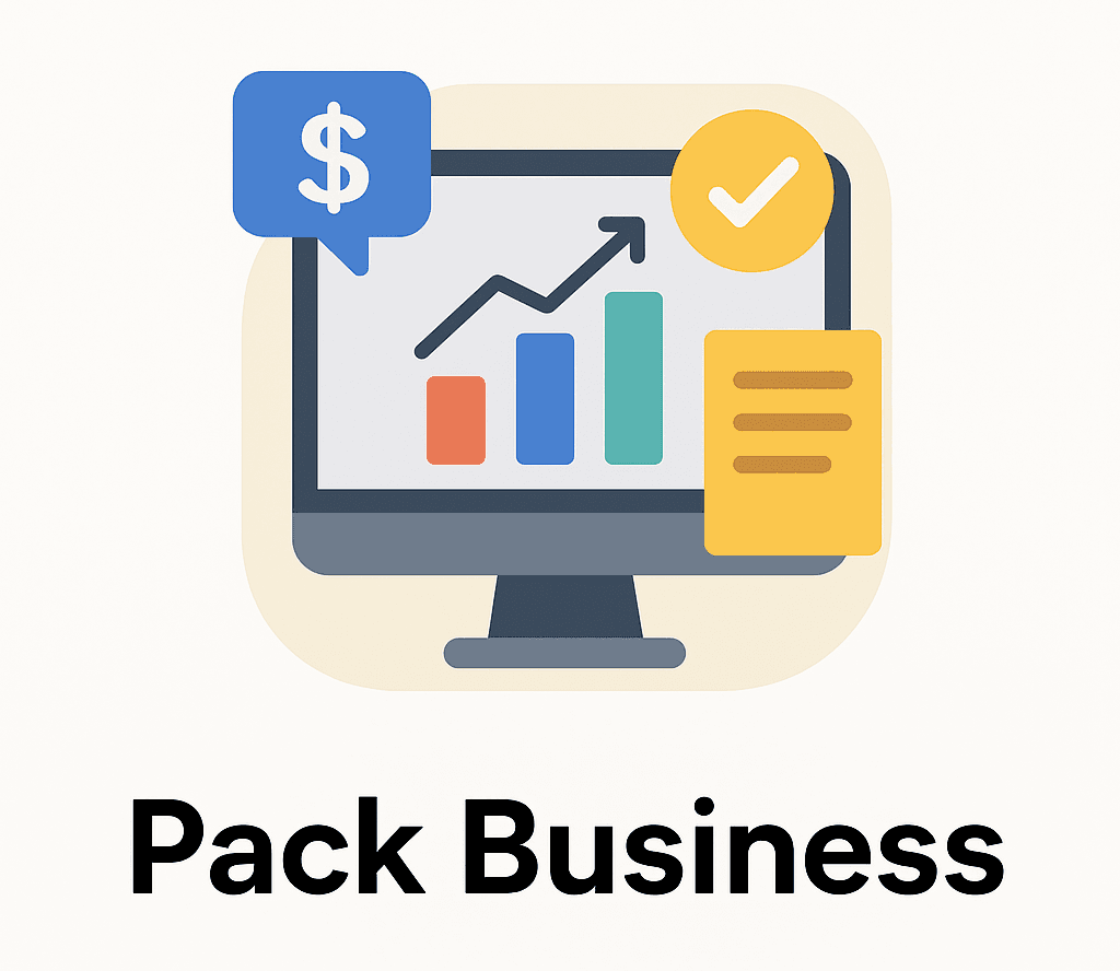 Pack Business - Vidéo & réseaux